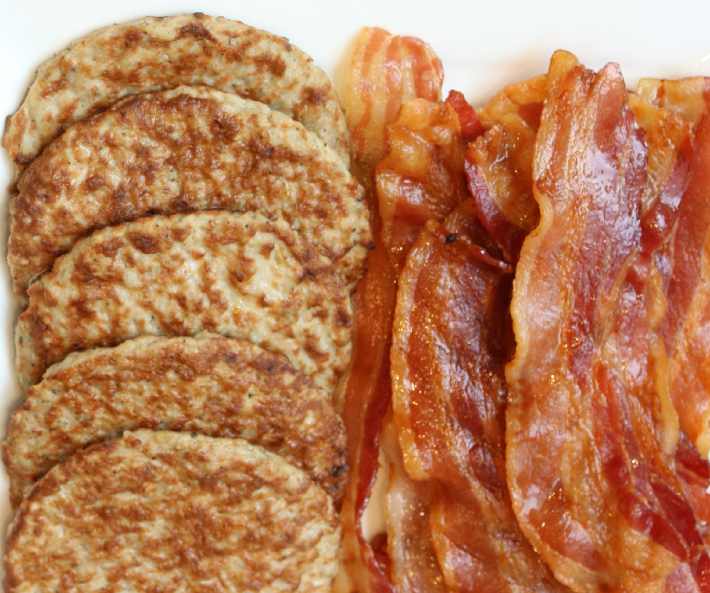 Premium Breakfast Bacon or Sausage